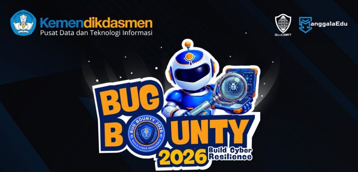 Kemdikdasmen Buka Pendaftaran Bug Bounty 2026 untuk Perkuat Keamanan Siber