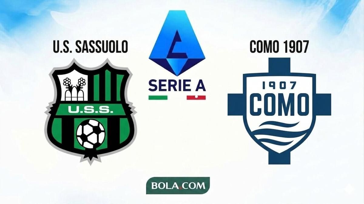 Como Tantang Sassuolo di Stadion Mapei pada Jumat Malam