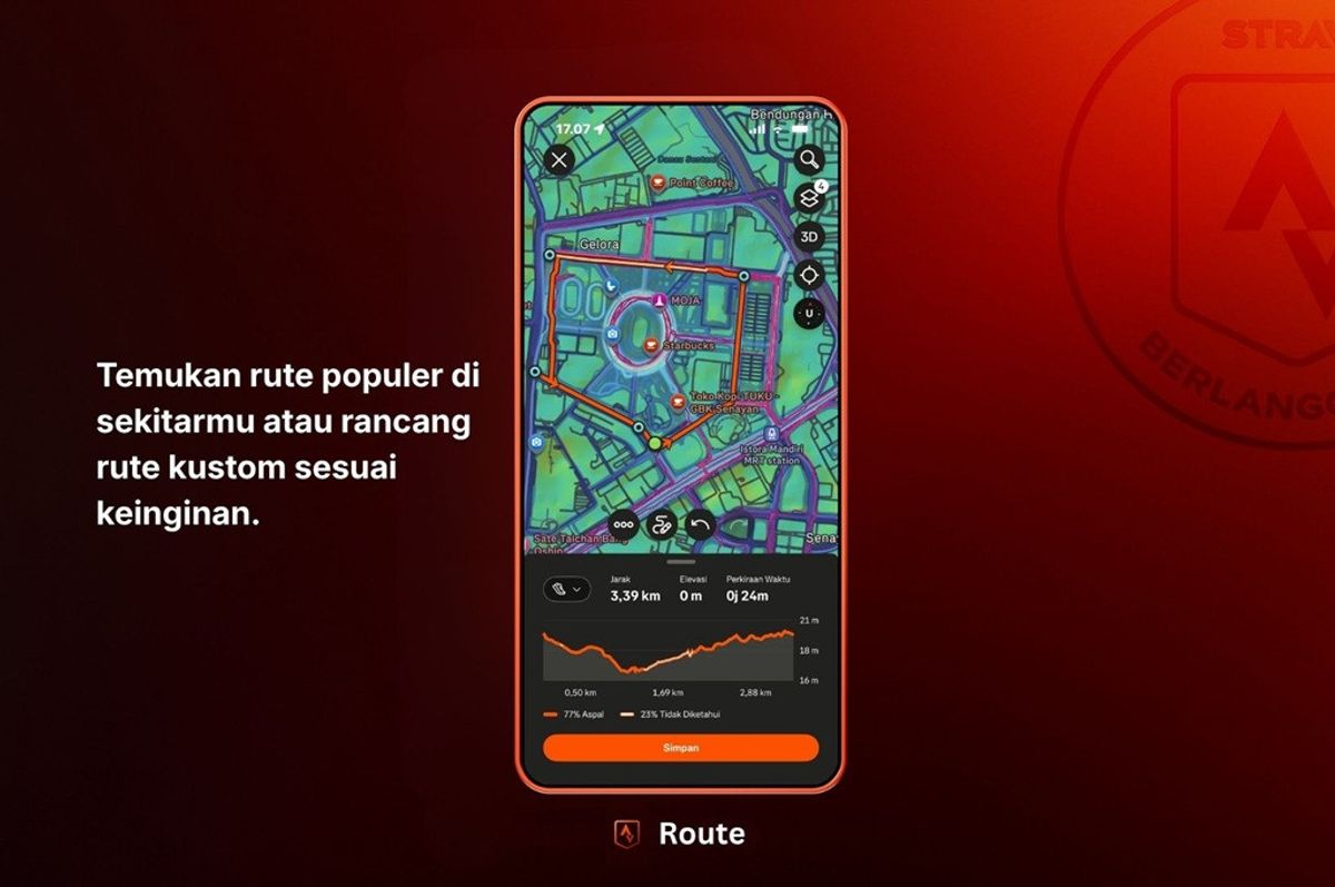 Strava Luncurkan Layanan Langganan Murah di Indonesia