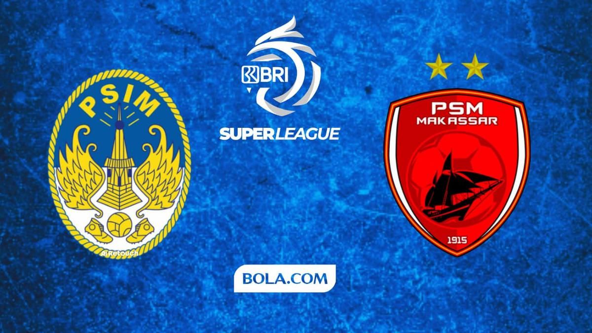 PSIM Yogyakarta Hadapi PSM Makassar di BRI Super League 10 April 2026