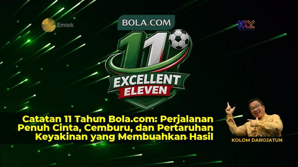 Bola.com Rayakan Hari Jadi ke-11 pada Selasa 28 April 2026