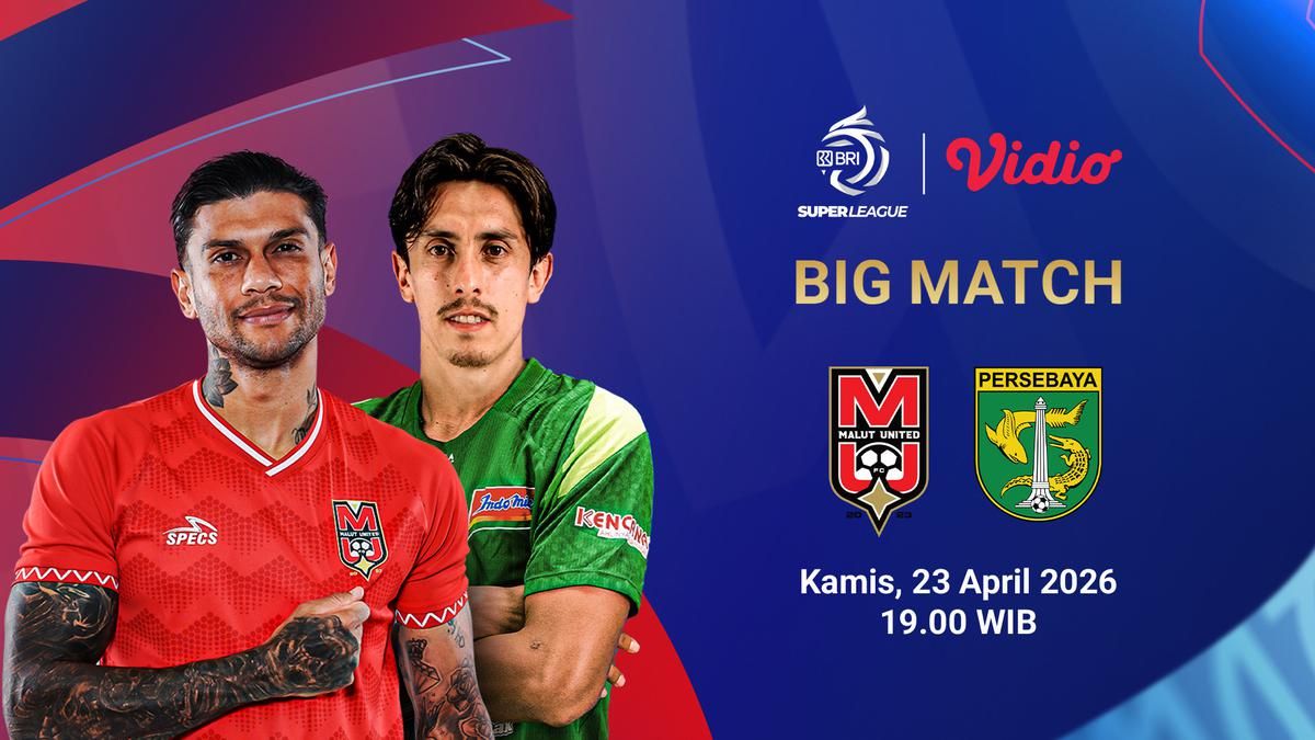 Malut United Jamu Persebaya Surabaya di Stadion Gelora Kie Raha