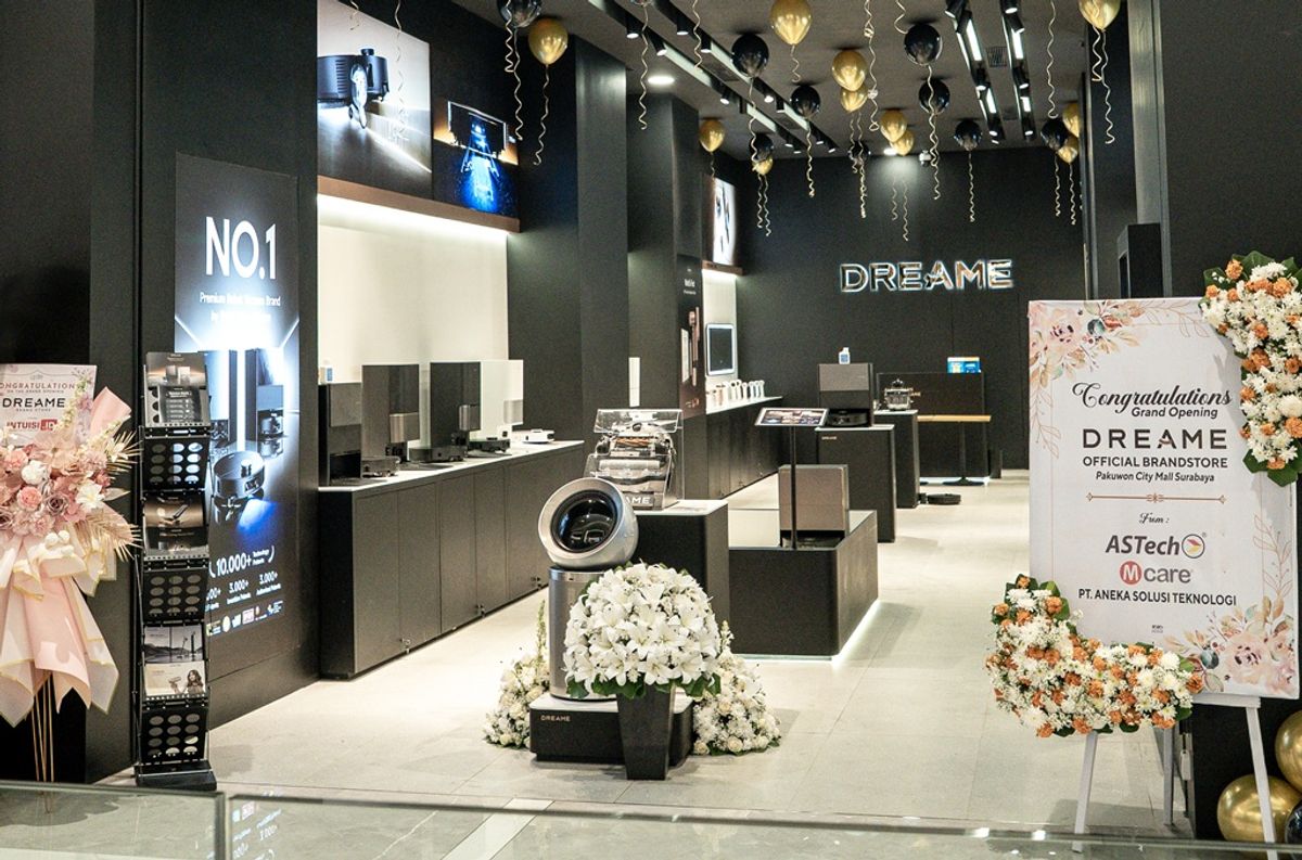 Dreame Buka Gerai Perdana di Surabaya dan Rilis Dua Produk Baru