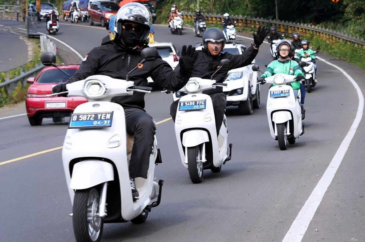 Motor Listrik Yadea Tempuh Jarak 150 Kilometer Tanpa Pengisian Ulang
