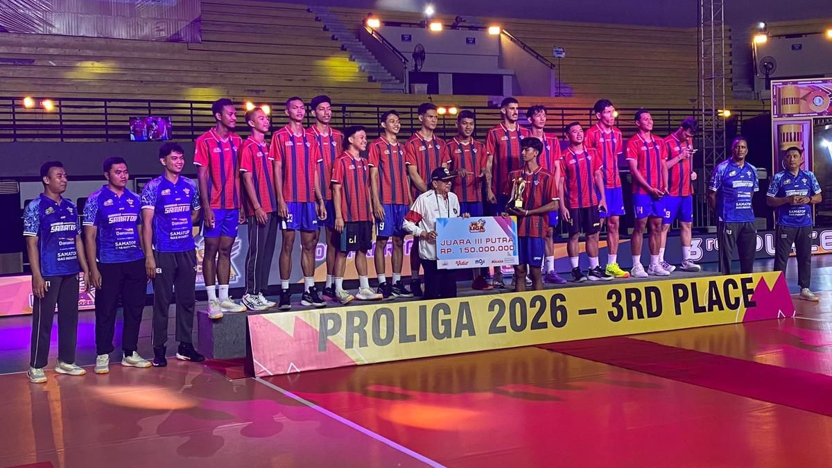 Surabaya Samator Rebut Peringkat Ketiga Proliga 2026 di Yogyakarta