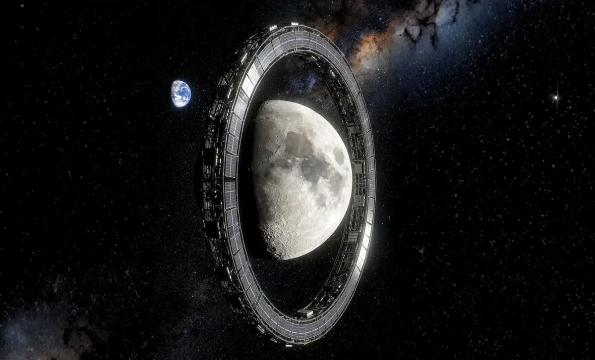 Jepang Gagas Luna Ring, Cincin Surya Raksasa di Bulan untuk Energi Bumi
