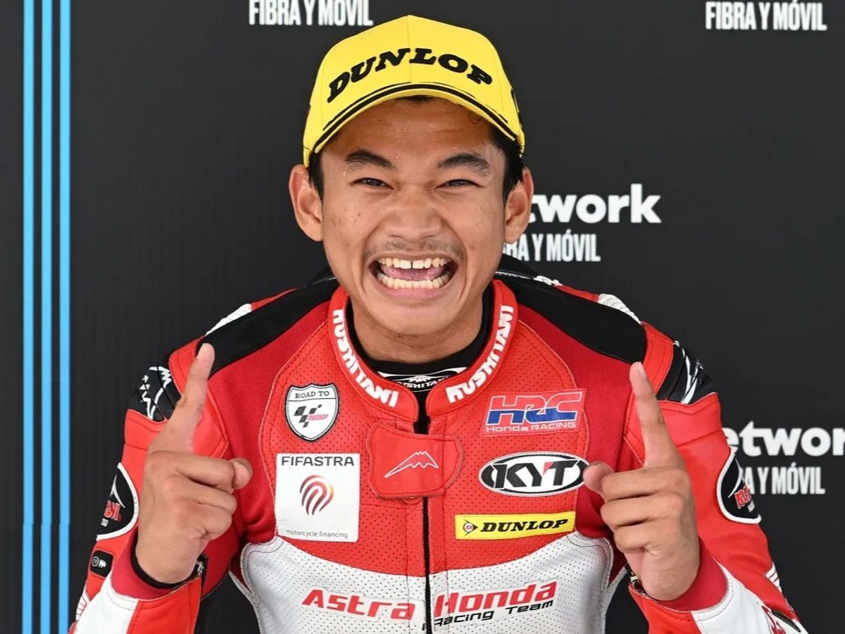 Veda Ega Pratama Tetap Jadi Rookie Terbaik Moto3 2026 Meski Kecelakaan di AS