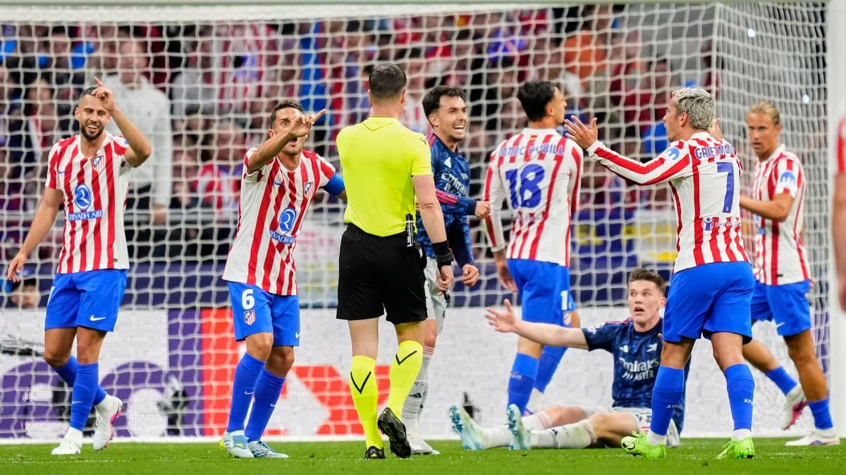 Mikel Arteta Kecam Pembatalan Penalti Arsenal di Kandang Atletico Madrid
