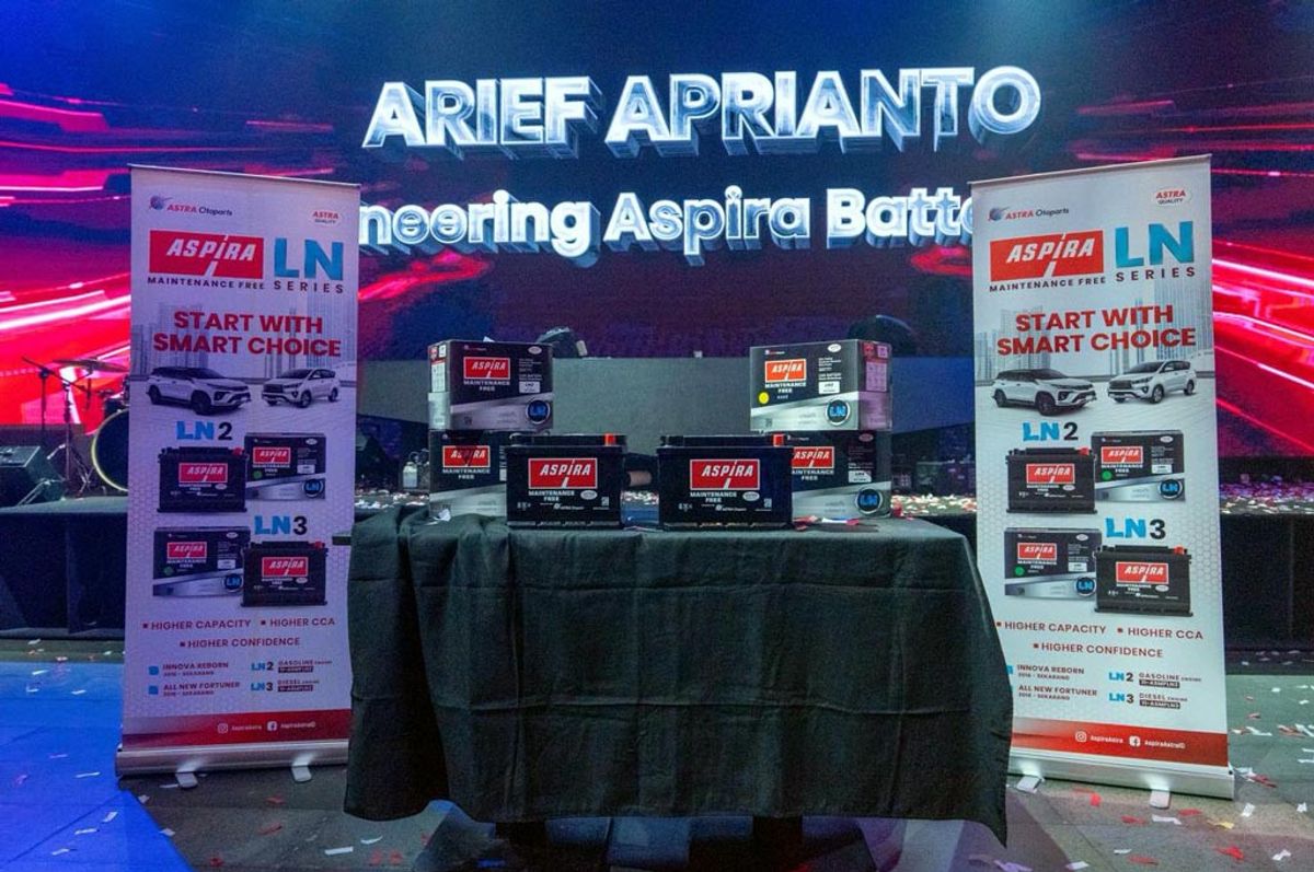 Aspira Luncurkan Aki LN2 dan LN3 untuk Kendaraan SUV serta MPV