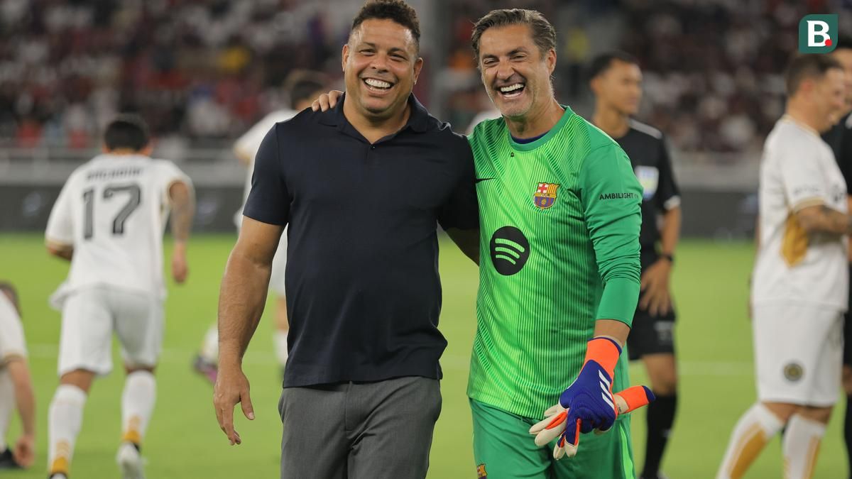 Vitor Baia Puji Atmosfer Stadion GBK dalam Laga Barcelona Legends
