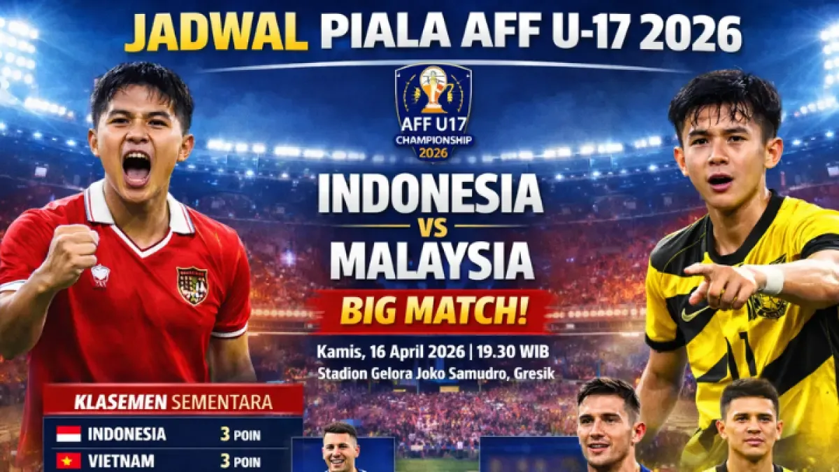 Timnas Indonesia U-17 Hadapi Vietnam di Laga Terakhir Piala AFF