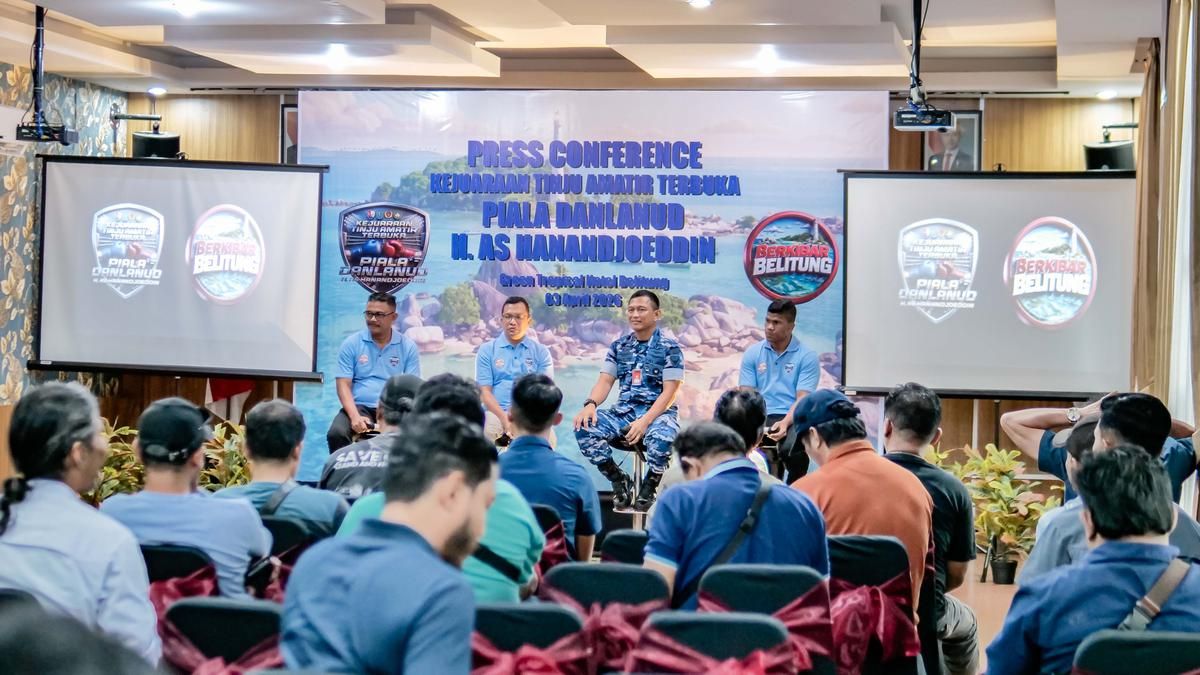 Belitung Gelar Kejuaraan Tinju Amatir Piala Danlanud pada 20-25 April 2026
