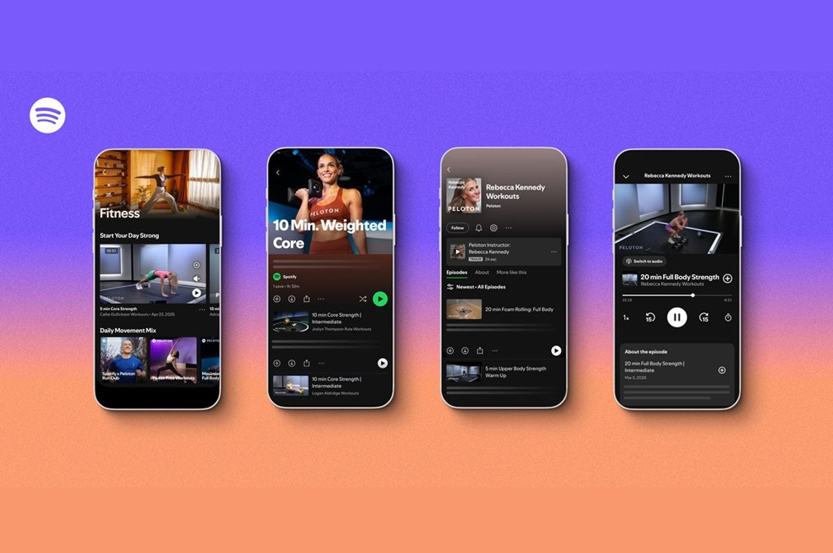 Spotify Luncurkan Fitur Fitness Hub Hasil Kolaborasi dengan Peloton