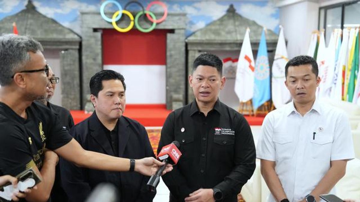 NOC Indonesia Rayakan Ulang Tahun Ke-74, Menpora Erick Thohir Soroti Konsolidasi
