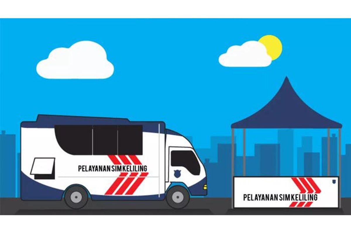 Polda Metro Jaya Operasikan Layanan SIM Keliling di Lima Titik Jakarta