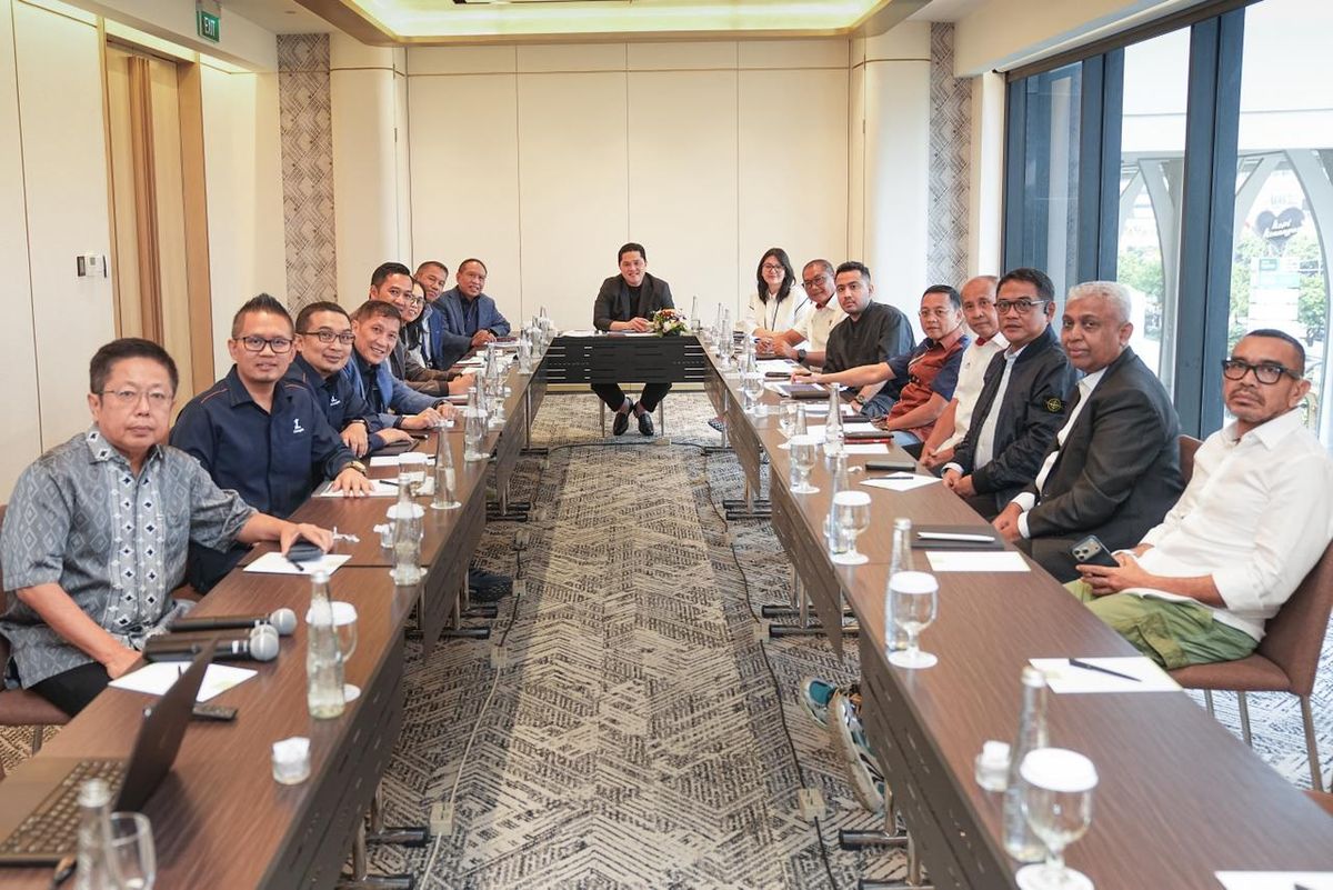 Erick Thohir Matangkan Regulasi Kompetisi Sepak Bola Musim 2026/2027