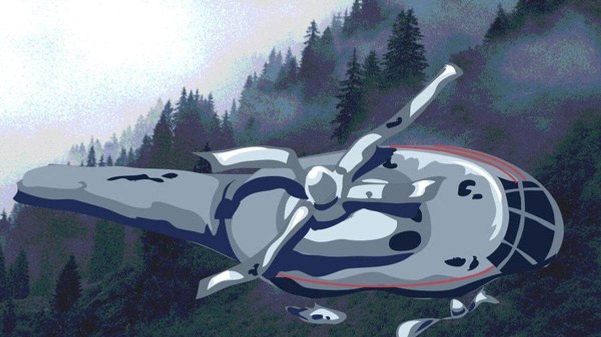 Helikopter EC 130 T2 Jatuh di Sanggau Delapan Orang Tewas
