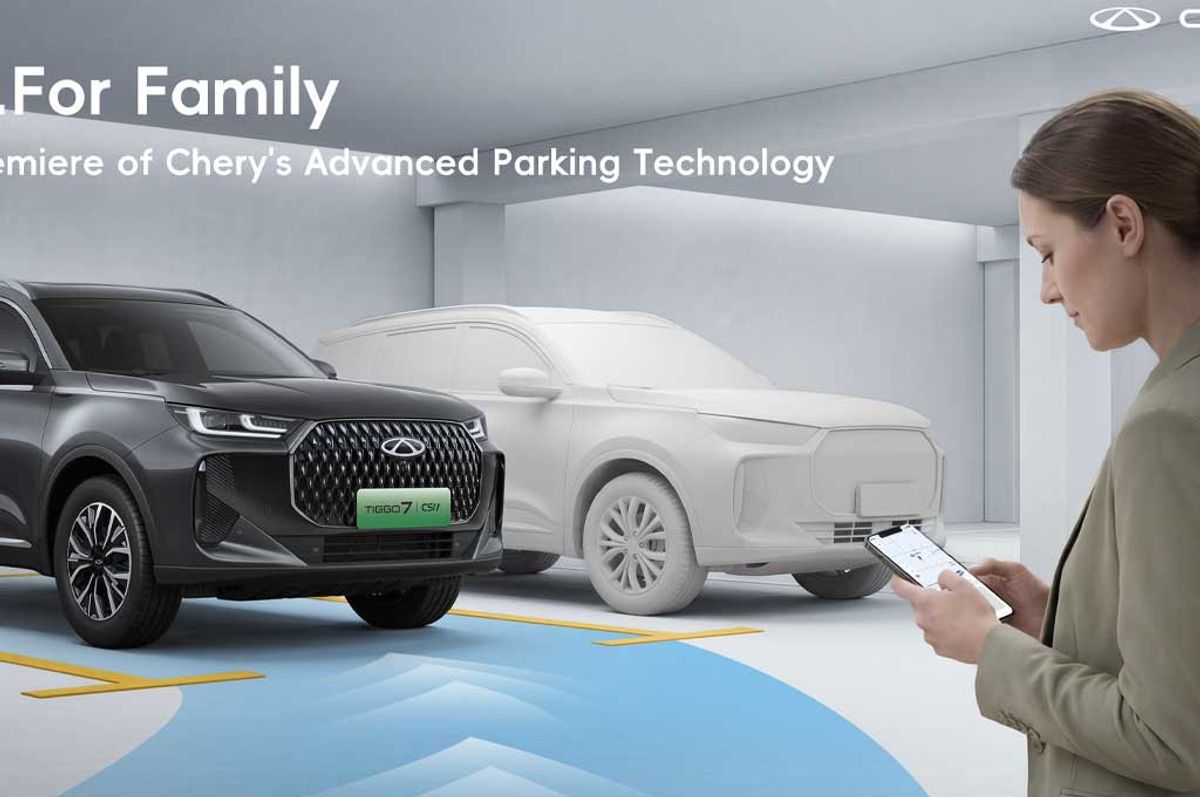 Chery Luncurkan Teknologi Parkir Otomatis Berbasis Ponsel Pintar