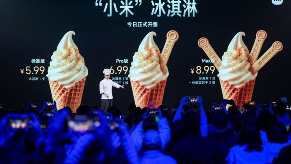 Xiaomi Luncurkan Es Krim dengan Varian Standard, Pro, dan Max