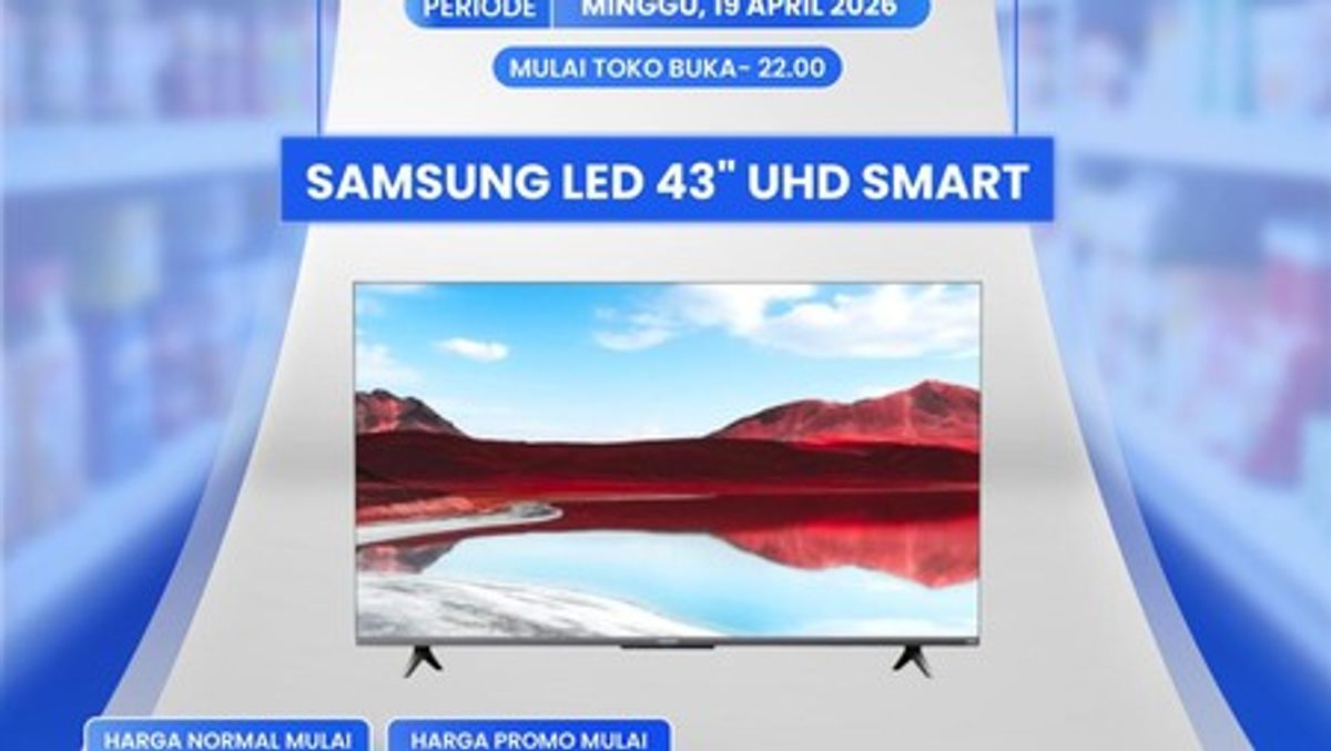 Transmart Gelar Full Day Sale dengan Potongan Harga Televisi Pintar