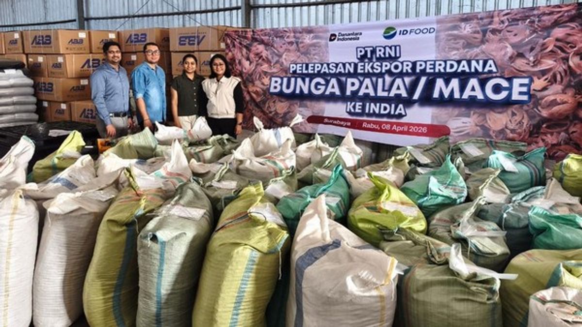 ID FOOD Tingkatkan Ekspor Bunga Pala ke India, Targetkan 40 Kontainer