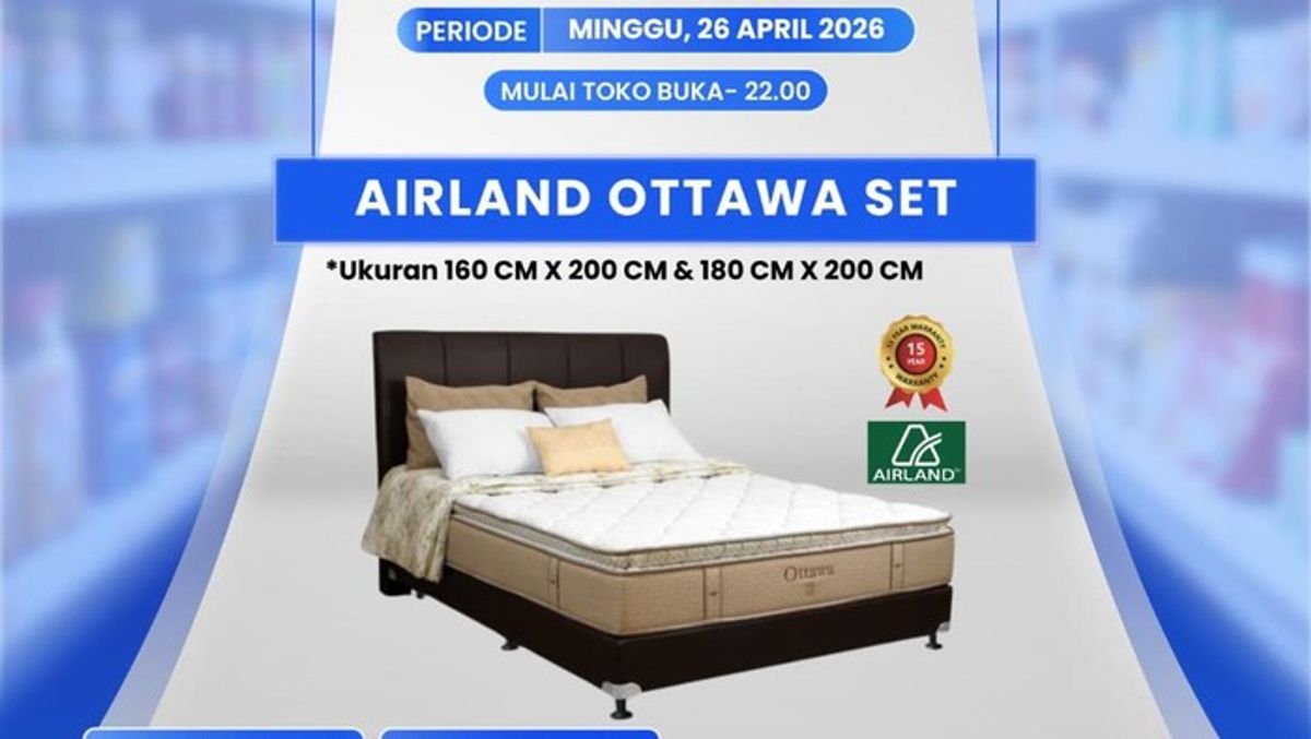 Transmart Gelar Full Day Sale dengan Diskon Kasur hingga Rp 17 Juta