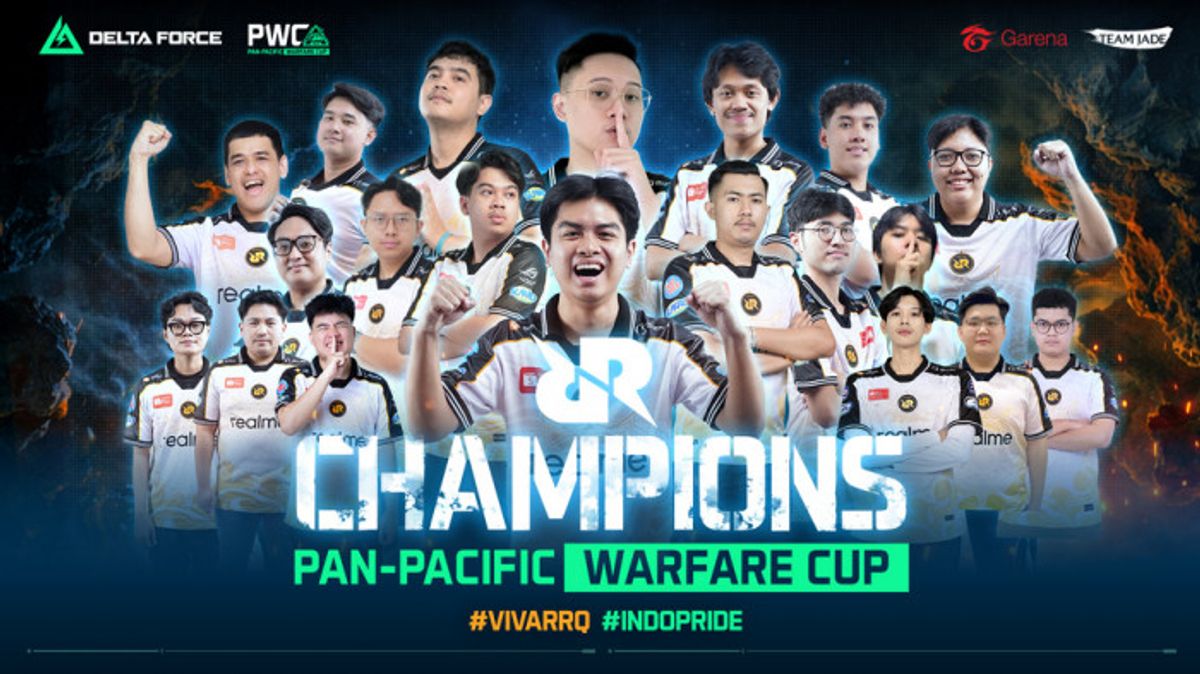 RRQ Juarai Delta Force Pan-Pacific Warfare Cup 2026 di Jakarta
