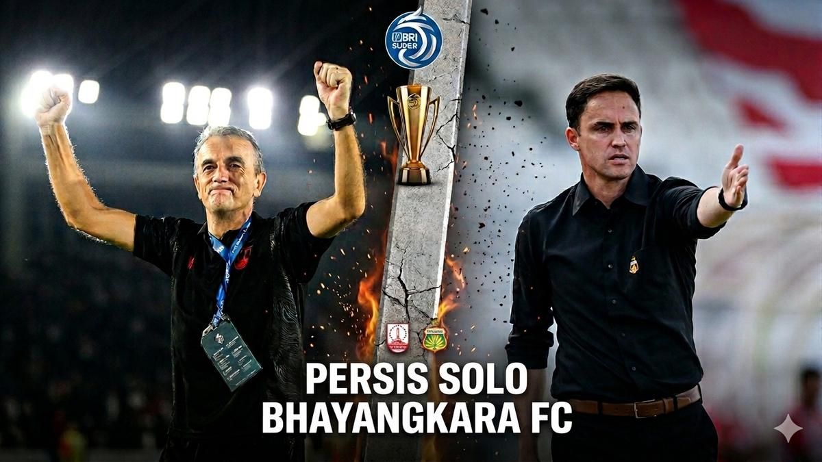 Persis Solo Jamu Bhayangkara FC di Stadion Manahan Hari Ini
