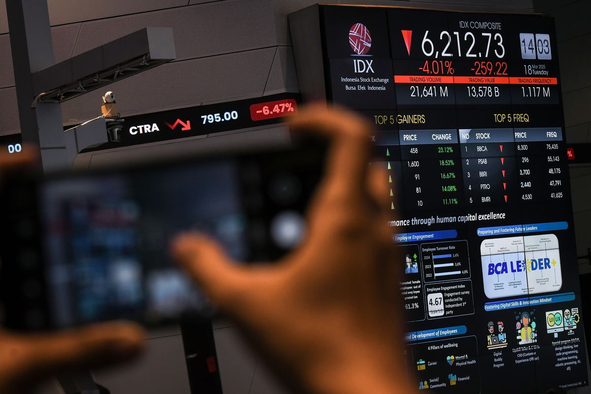 IHSG Melemah 0,26% ke 6.971,03 Akibat Aksi Jual Asing pada 7 April