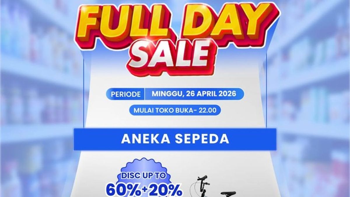 Transmart Gelar Full Day Sale dengan Diskon Sepeda Hingga 80 Persen