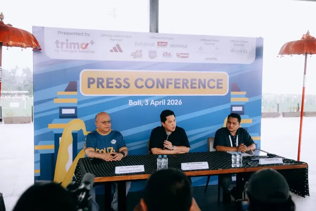 Erick Thohir Apresiasi Youth Football Bali 7s 2026, Dorong Pembinaan dan Sport Tourism