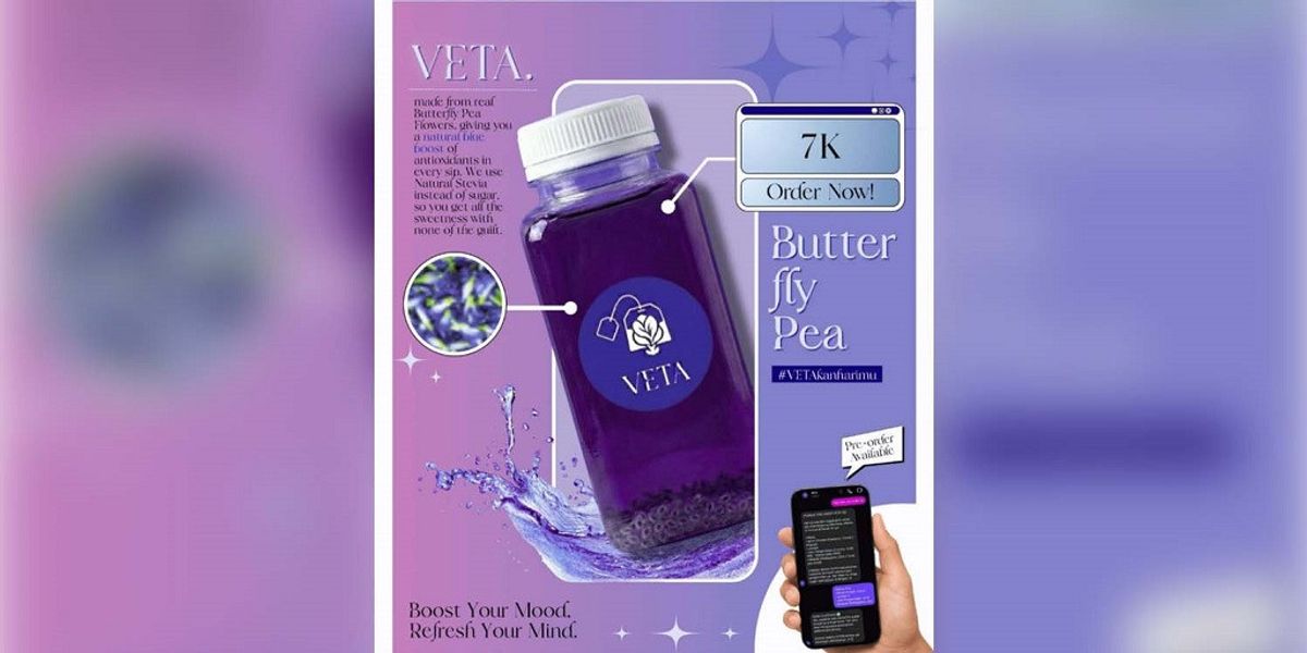Mahasiswa IPB University Luncurkan Minuman Bunga Telang Pereda Stres