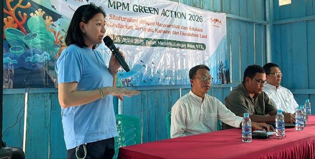 MPMX Tanam 500 Bibit Terumbu Karang di Pulau Messah Labuan Bajo