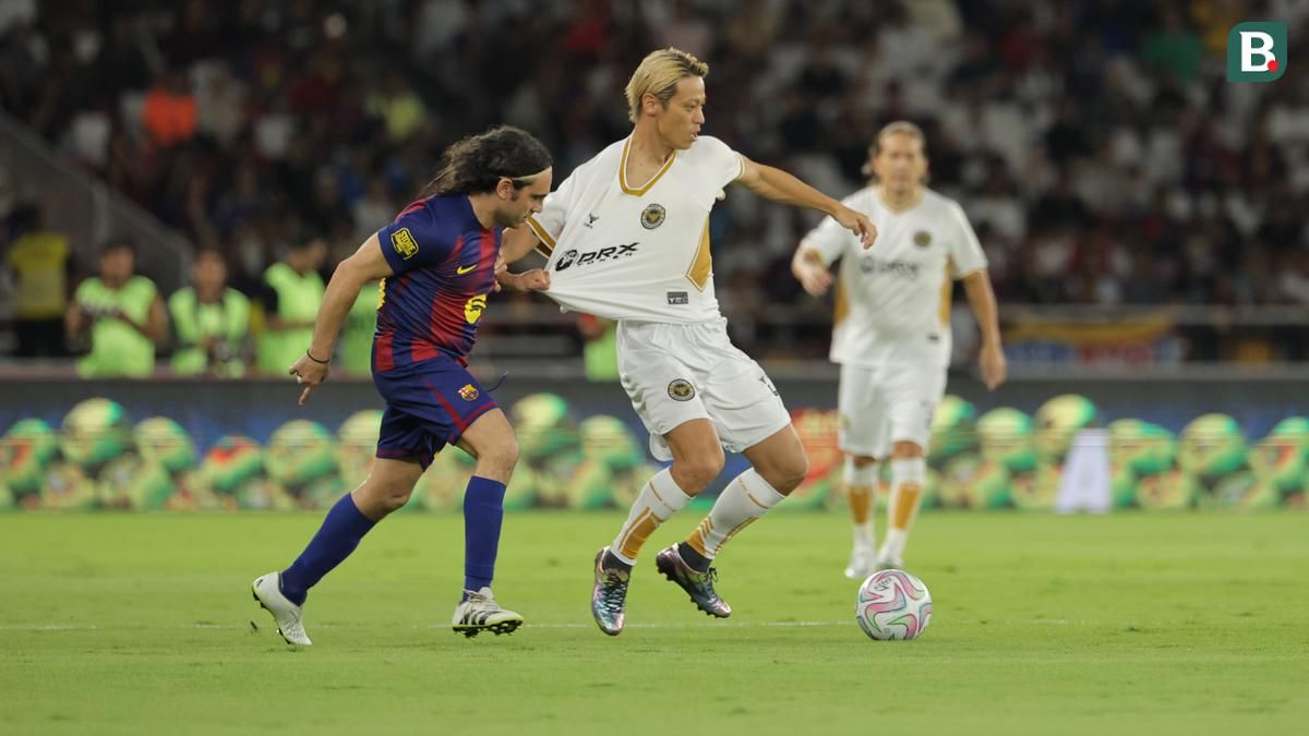 Keisuke Honda Puji Atmosfer Gelora Bung Karno dalam Laga Ekshibisi