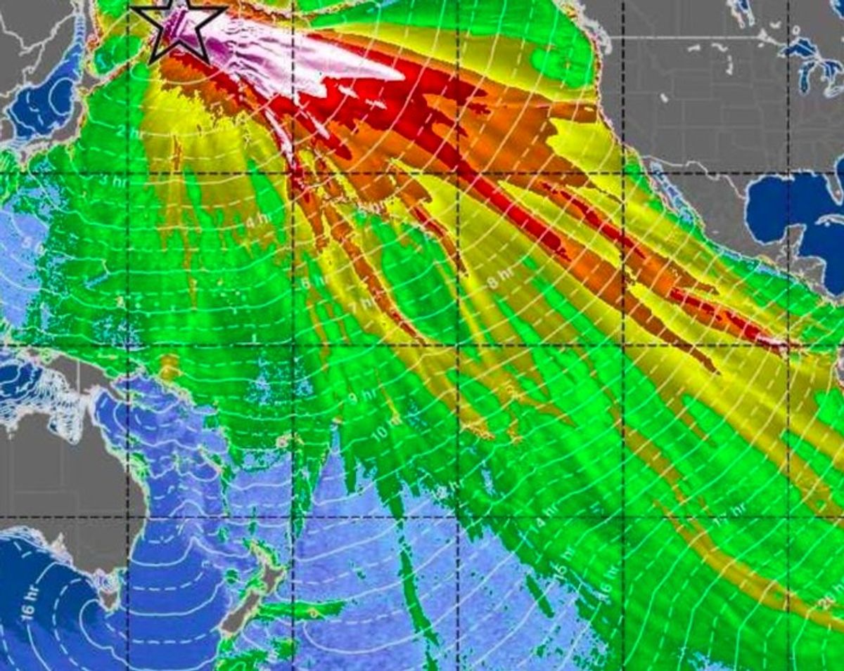 Satelit SWOT Rekam Pergerakan Tsunami Samudra Pasifik Secara Detail