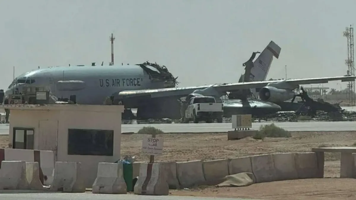 Jet AWACS AS Hancur Diserang Iran, Timbulkan Pertanyaan Perlindungan