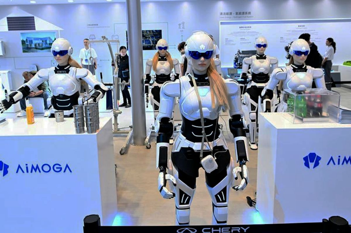 Chery Pasarkan Robot Humanoid Mornine M1 Seharga Rp700 Juta