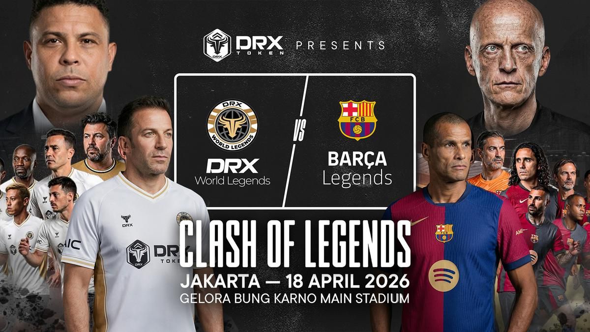 Stadion Utama Gelora Bung Karno Gelar Laga Barcelona Legends April 2026