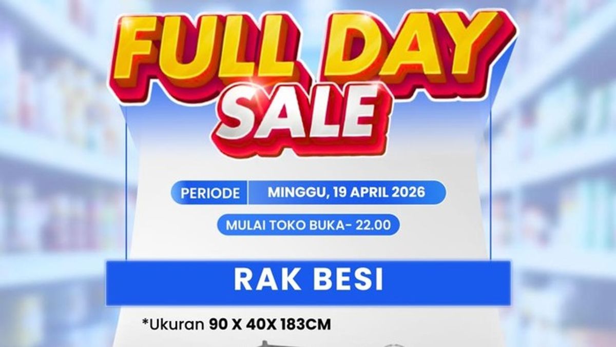 Transmart Pangkas Harga Rak Besi Hingga Satu Juta Rupiah