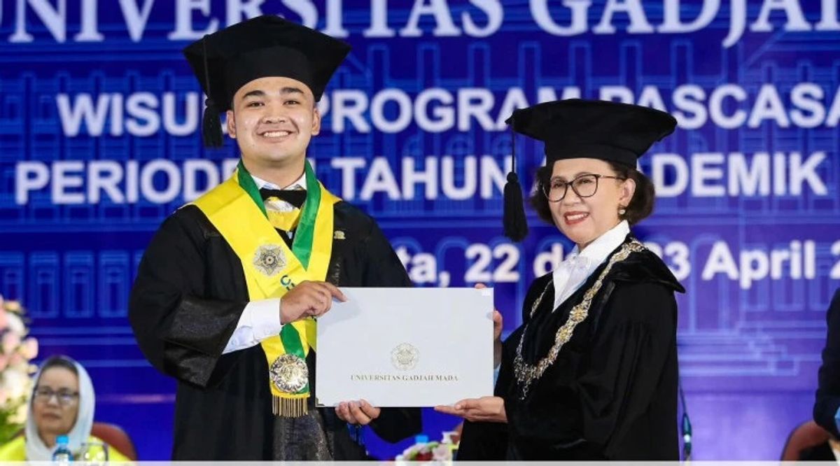 Muhammad Rizky Jadi Wisudawan Pascasarjana UGM Termuda di Usia 22 Tahun