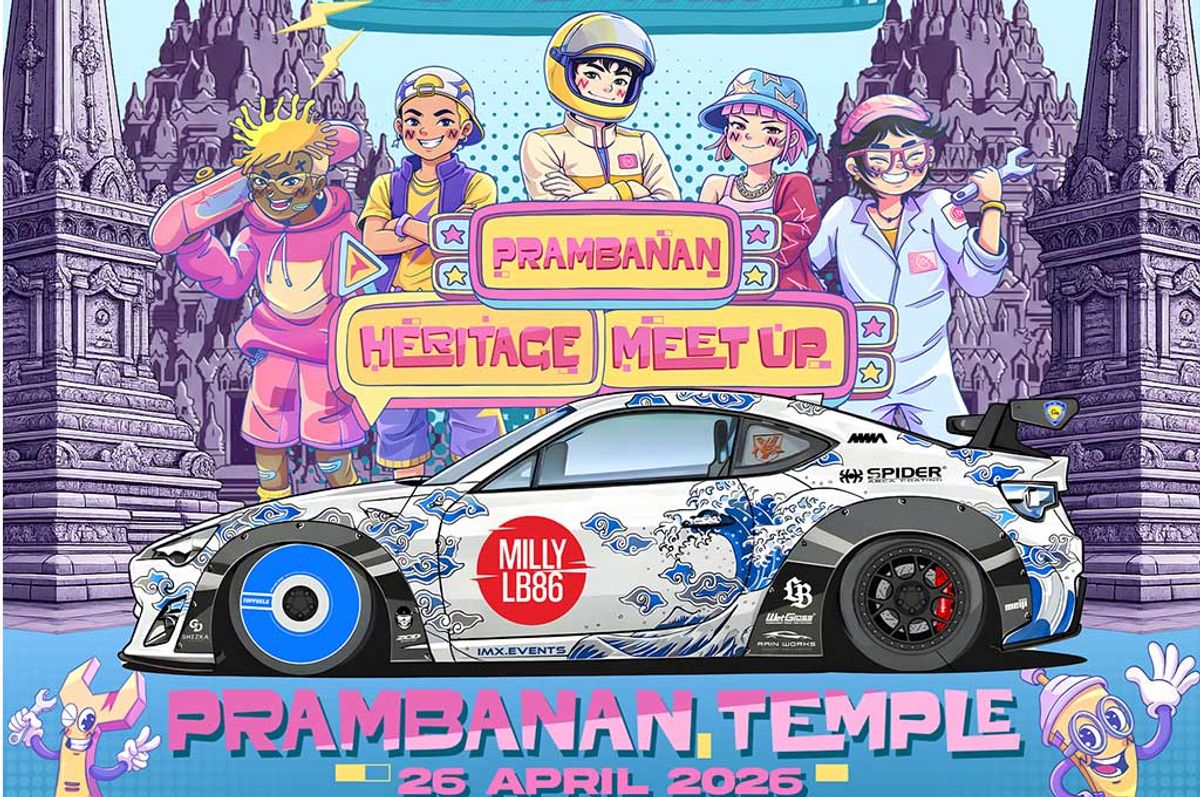 IMX 2026 Gelar Pameran Modifikasi Kendaraan di Candi Prambanan