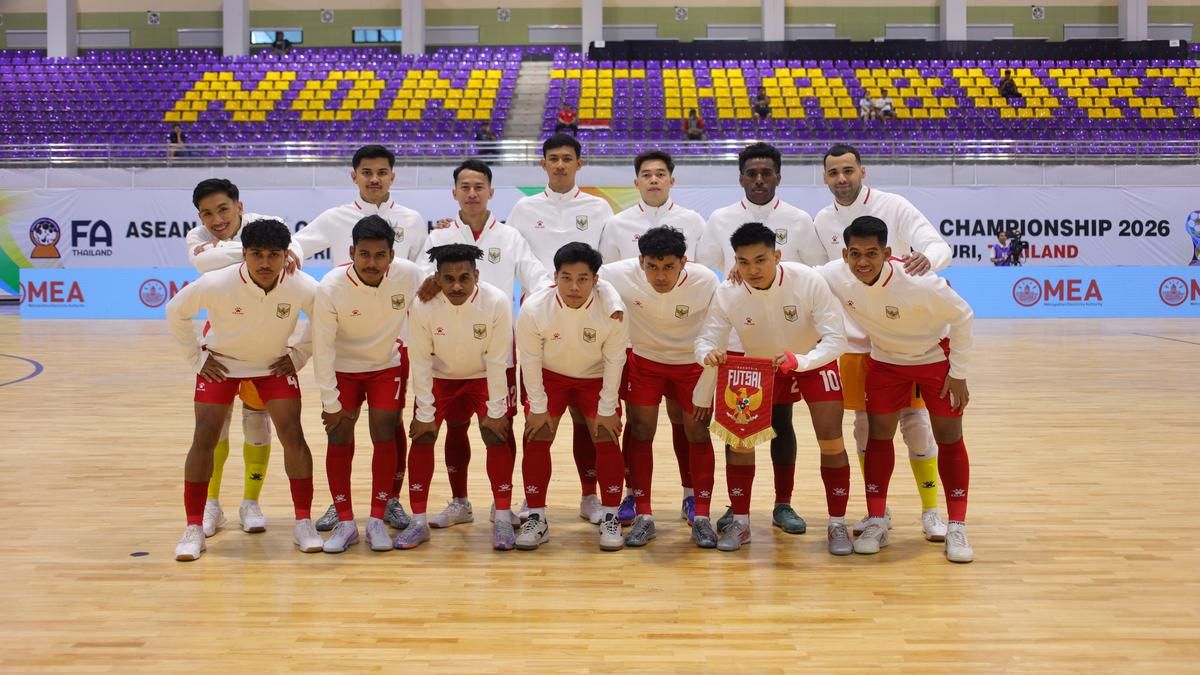 Timnas Futsal Indonesia Lolos Semifinal Piala AFF Futsal 2026