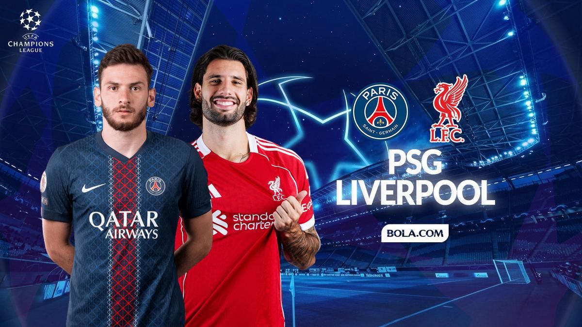 PSG dan Liverpool Berebut Kemenangan di Perempat Final Liga Champions