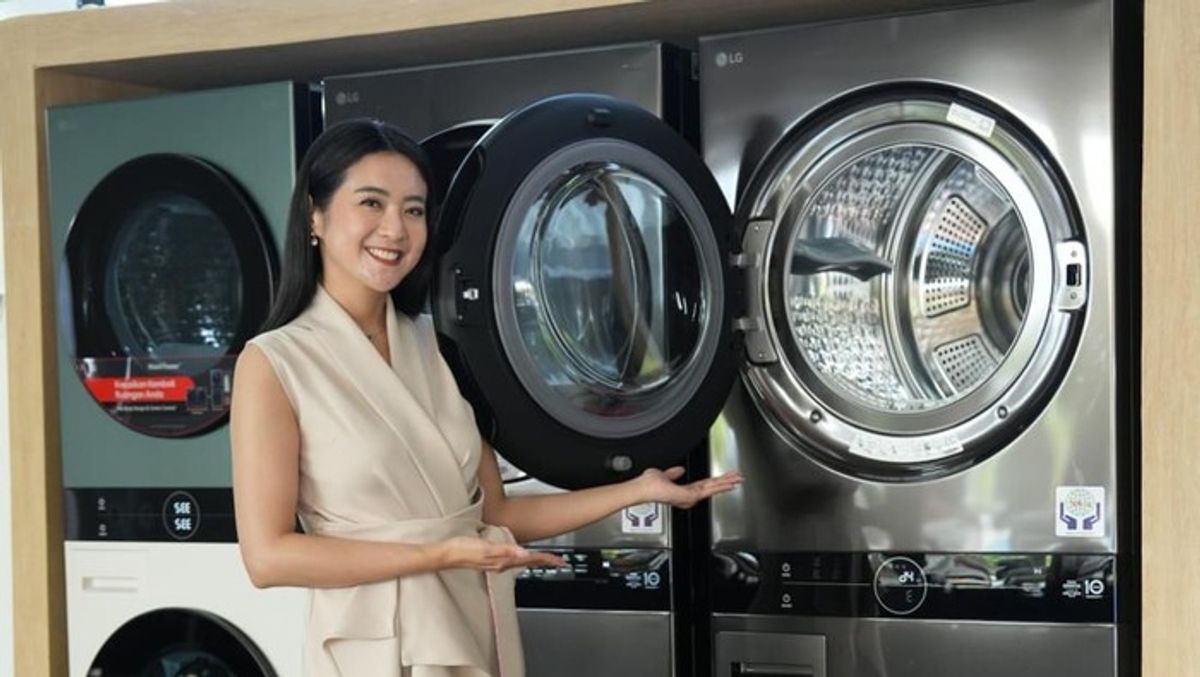 LG WashTower Catat Penjualan Global 3,2 Juta Unit, Perbarui Lini di Indonesia