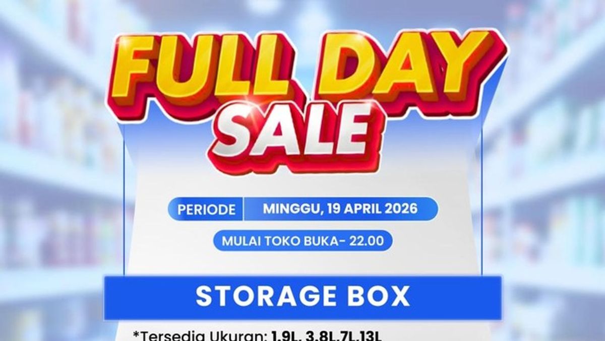 Transmart Gelar Full Day Sale dengan Diskon Produk Storage Box