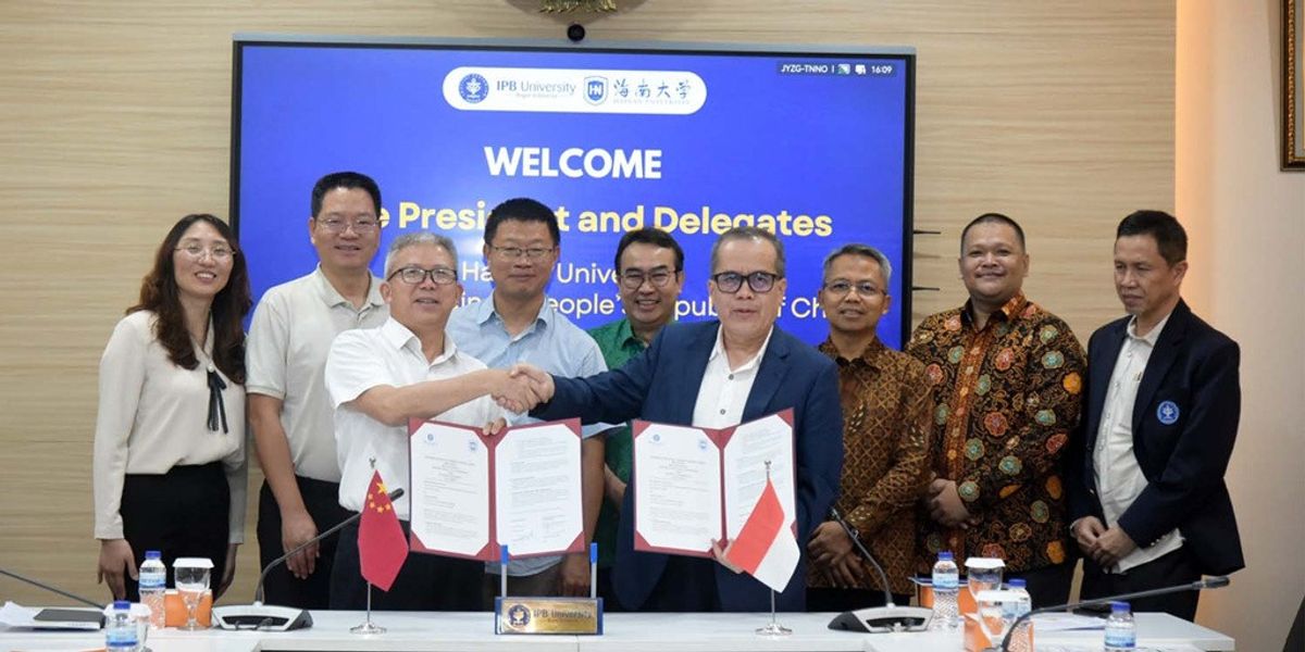 IPB University dan Hainan University Jalin Kerja Sama Riset Tropis