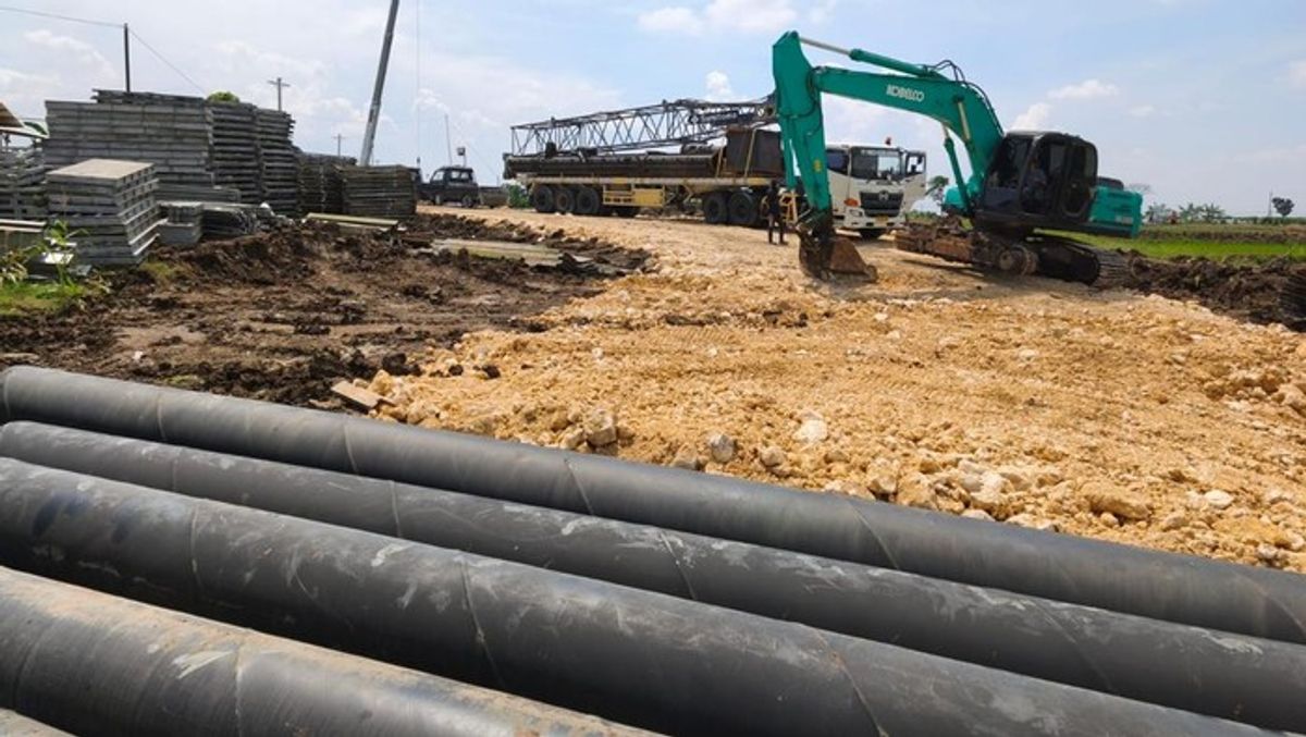 Kementerian PU Pasang Jembatan Bailey Percepat Pembangunan Sekolah Rakyat