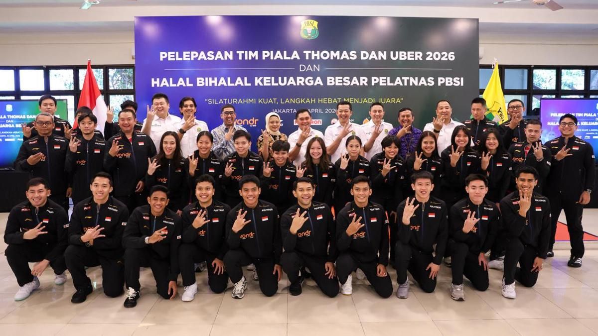 PBSI Targetkan Tim Thomas Indonesia Tembus Final di Denmark