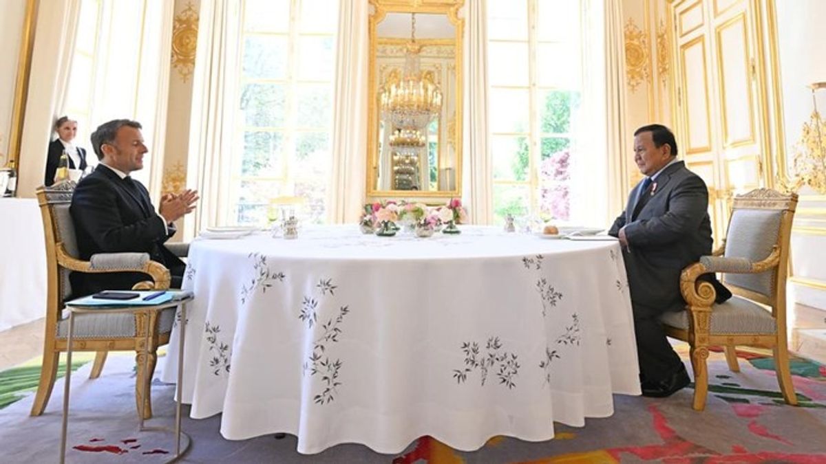 Presiden Prabowo Bahas Penambahan Alutsista CAESAR Bersama Macron