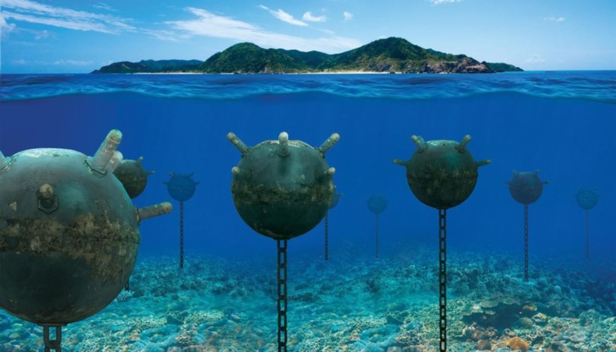 Iran Hadapi Kendala Lokasi Ranjau Laut di Selat Hormuz